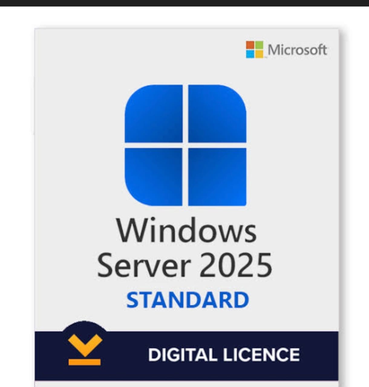 Windows Server Datacenter 2025 for a 2-core license pack